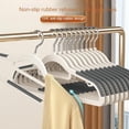 thumbnail image 2 of 10PCS Anti Slip Hanger Household Clothes Hanger Plastic Non Marking and Anti Slip Hanger Clothing Rack Drying Rack for Clothes, 2 of 6