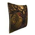 thumbnail image 2 of ZNDUO Throw Pillow, 16"x16" Bed Pillow and Couch Pillows - Indoor Decorative Pillows，Fantasy Big Horned Deer Throw Pillow, 2 of 8