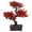 Red, variant on Mersess Artificial Bonsai Tree with Blossom Flowers in Pot, Japanese Zen Style Potted Plants for Office Desk Shelf Decor, 12 inch Red