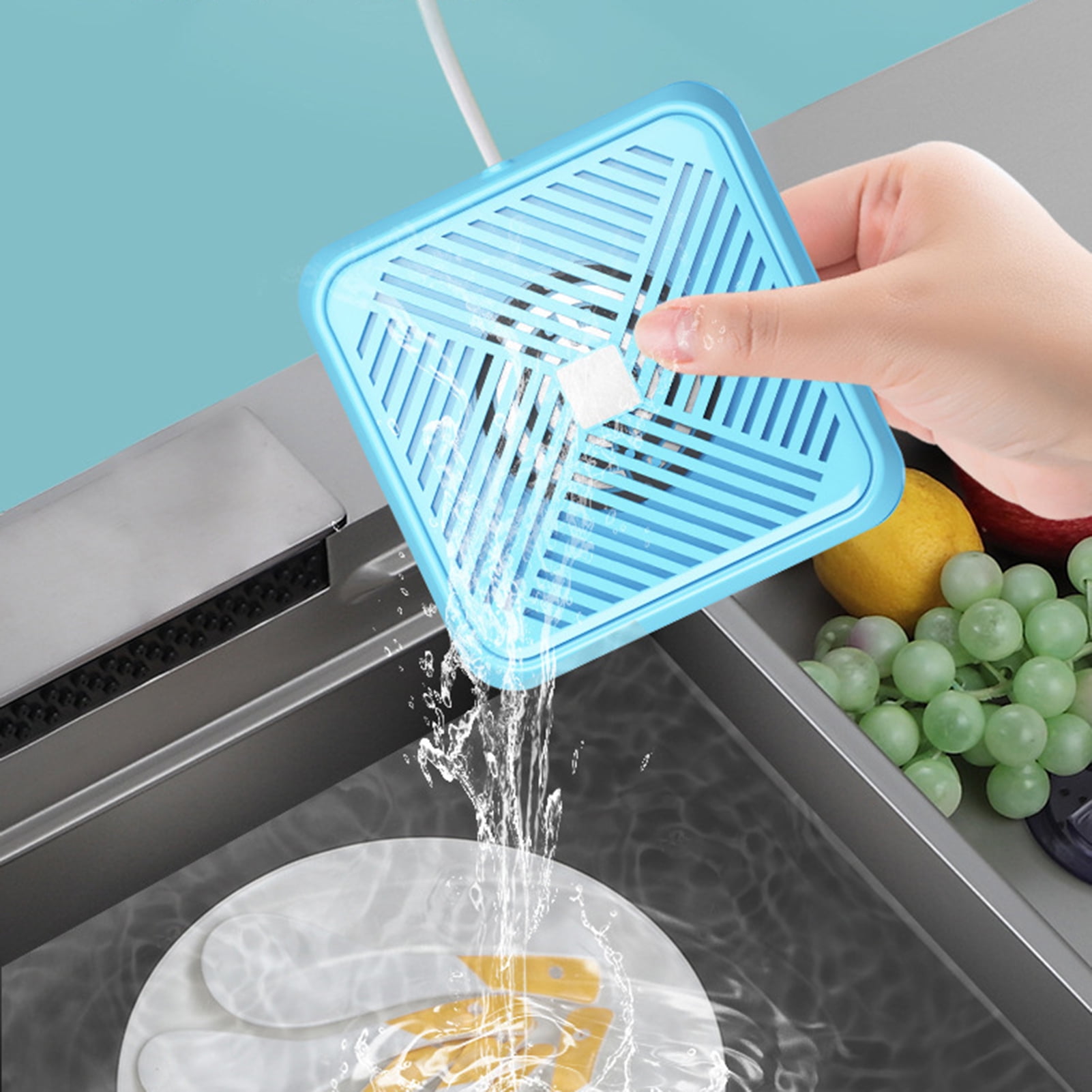 Mini Portable Ultrasonic Dishwasher Waterproof Efficient Sterilisation Dishwasher for Fruit and