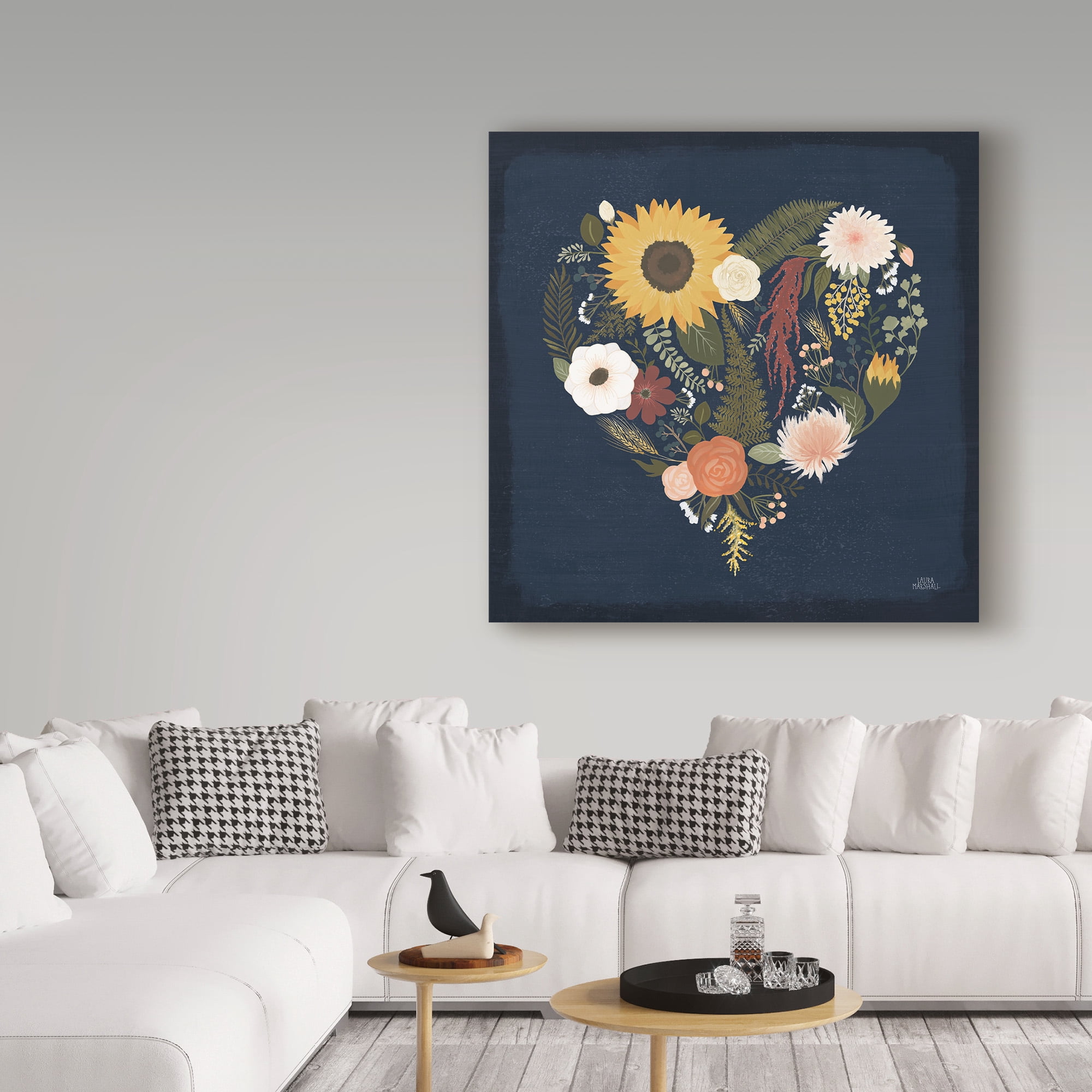Trademark Fine Art 'Autumn Romance X' Canvas Art by Laura Marshall
