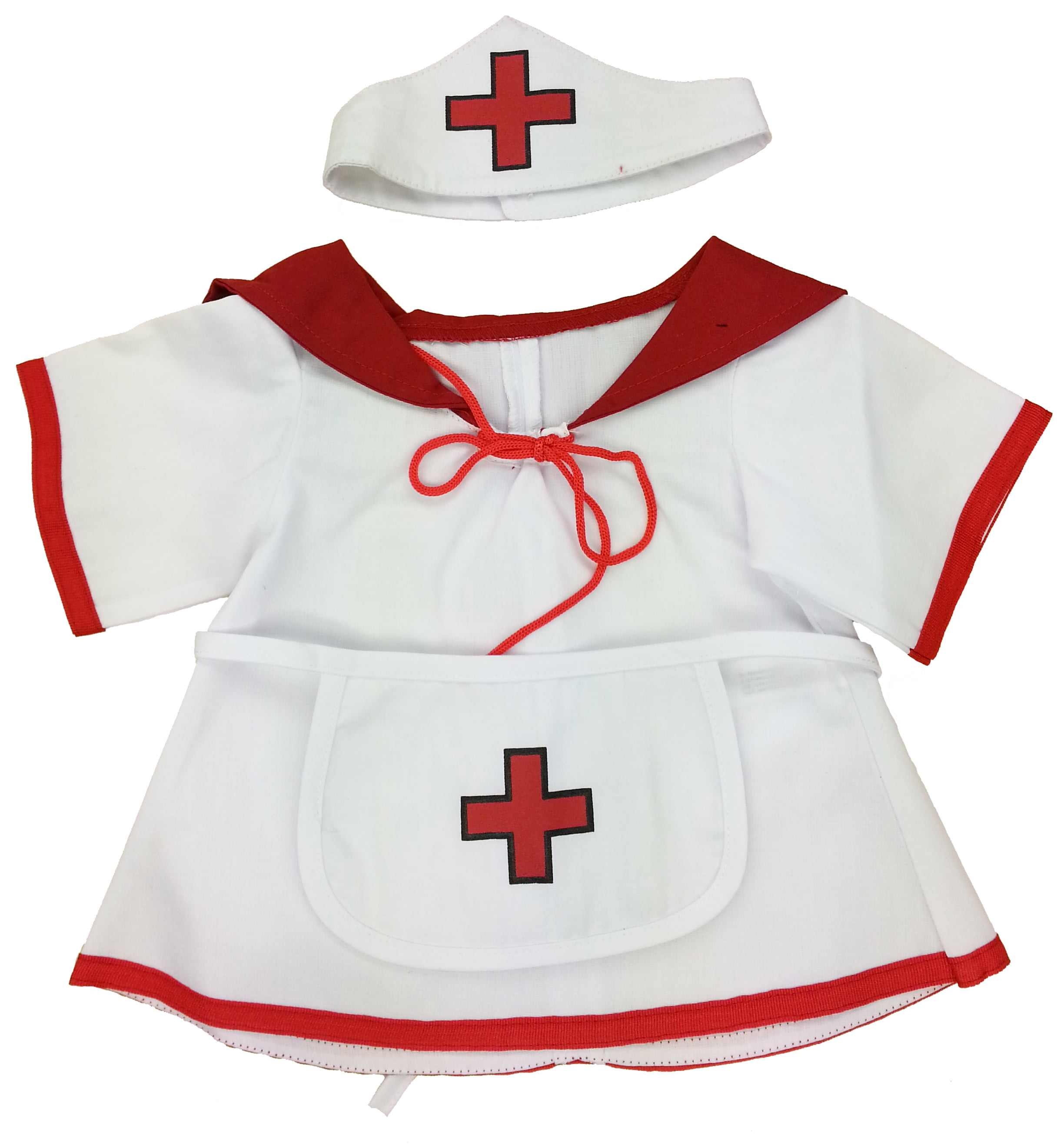 that will Fit an 8-10 inch Teddy Bear or Doll  # E1 New *Green Nurse Outfit 