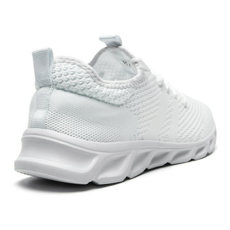 

Leisure Knit Material Sneakers Low Top Lace Up Lightweight Round Toe Shoes Women‘s Sport Shoes