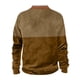 thumbnail image 3 of Spring And Autumn Men's Standing Collar Sweatshirt Is Outdoor Casual Sweaters Tops 2XL, 3 of 3