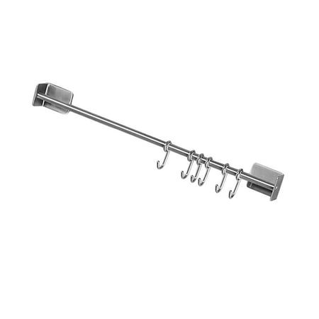 

Adhsiv Wall Mntd Hanging Kitchn Utnsil Rail Ra 6 Singl Rod