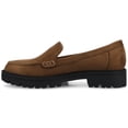 thumbnail image 2 of Journee Womens Erika Medium and Wide Width Comfort System Slip On Loafer, 2 of 9
