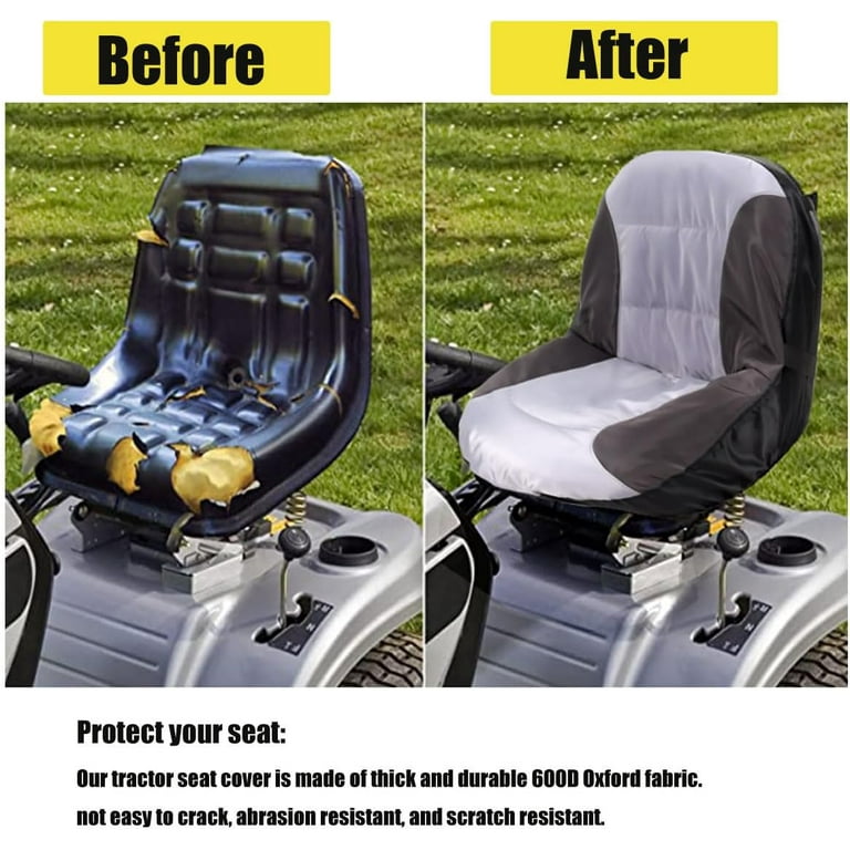 Riding Mower Seat Cover Compatible with Husqvarna,Cub Cadet, John