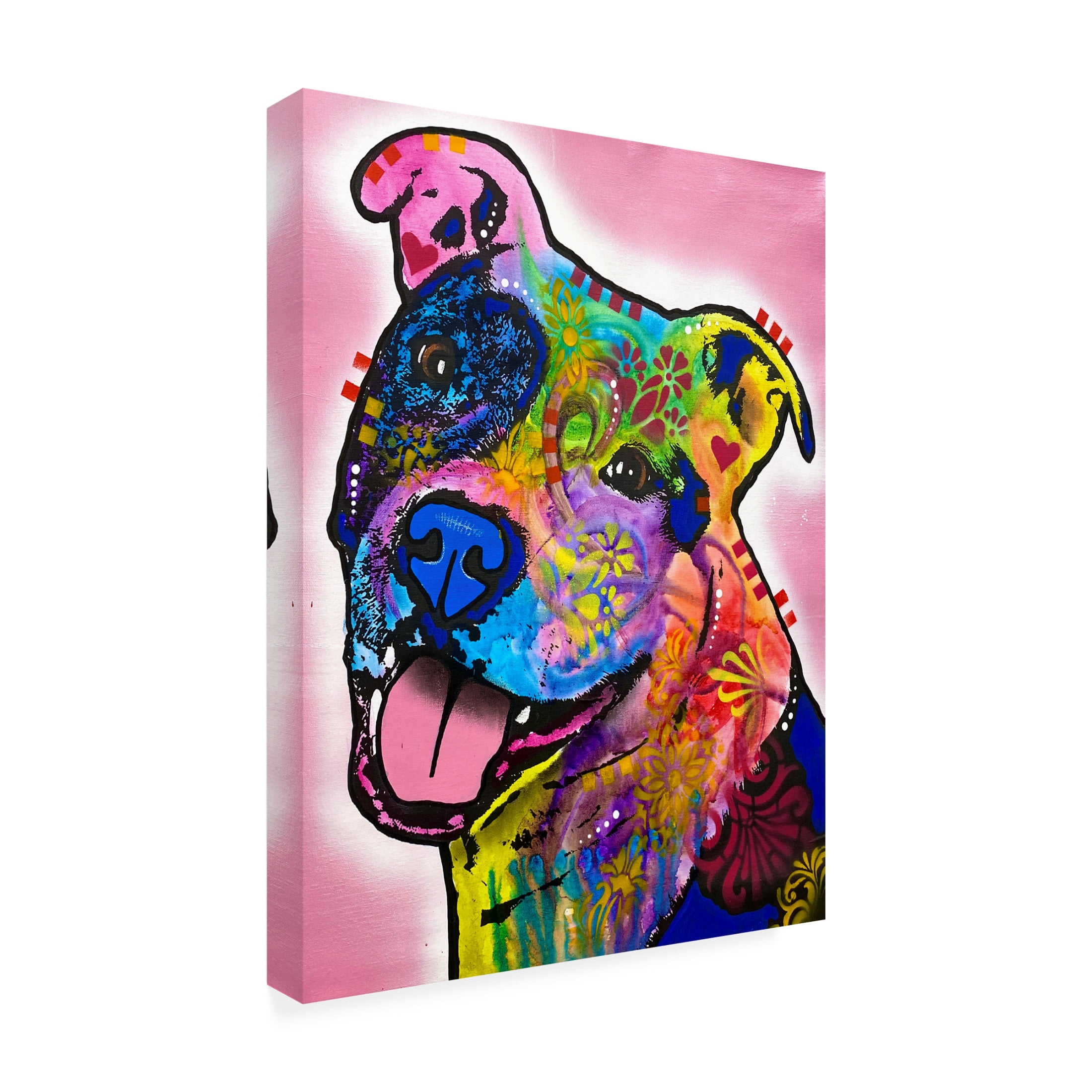 Canvas Wall Art - Dean Russo 'My Heart Is Full' Wall Art for Living Room, Bedroom, or Office Décor by Trademark Fine Art - 24 x 32 Inches