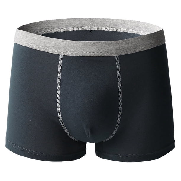 Ropa interior para hombre de gran tamaño, pantalones de algodón, transpirables y cómodos, pantalones tipo bóxer holgados a la moda para hombre gordo