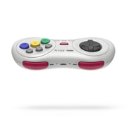 8Bitdo M30 2.4G Wireless Gamepad Controller for Sega Genesis Mini and Mega Drive Mini and Nintendo Switch - White