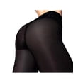 thumbnail image 4 of Malla Media Pantimedia Microfibra Para Dama Licra 3d Sexy 3 Piezas Negro Unitalla, 4 of 6