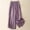 Purple, variant on Women's Spring Summer Loose New Vintage Wide Leg Pants Casual Pants Casual Pant Suits for Women Wedding Straight Leg Dress Pants for Women Business Casual Women for Beach Comfy Casual Pants