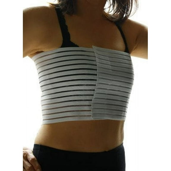 Elasto-Fit Breast and Chest Compression Wrap (Small ; Black)