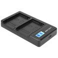 thumbnail image 2 of Cargador de batería portátil para cámara USB LPE8, cargador dual con pantalla LCD, 2 of 8