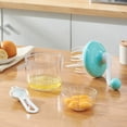 thumbnail image 3 of Manual Egg Beater, Hand Crank Whisk Mixer for Egg White, Cream, Cake Batter and Kitchen Baking, 3 of 6