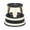 Beige, variant on Cramer Kik-step Steel Step Stool, 350 Lb Cap, 16" Dia. X 14 1/4h, Sand
