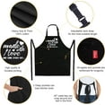thumbnail image 2 of sidao Funny Aprons for Women - Women’s Funny Kitchen Chef Cooking Baking BBQ Grill Aprons with 2 Pockets - Birthday Mother’s Day Anniversary Christmas Valentine’s Day Gifts for Mom, Wife, Her, 2 of 6