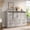 Light Rustic Oak, variant on EnHomee Wood Dresser 10 Drawers Dressers for Bedroom with LED Lights and Power Outlets,Rustic Oak