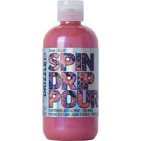 UPC: 0028995504051 | FolkArt Drizzle Flash Pre-Mixed Fluid Pouring Acrylic Paint Cosmo Flash 9 fl oz