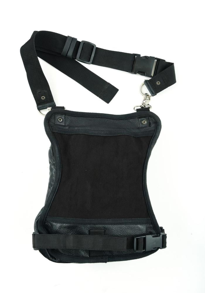Daniel Smart Thigh Bag Versatile Storage with Gun Holster & Media Pocket Durable & Fashionable Perfect for Adventurers Black