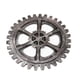 thumbnail image 2 of Steampunk Gear Decoración de estilo industrial Tablero de madera de alta densidad Casa Bar Club Adorno de pared Jumpingount JJ19179-04, 2 of 5