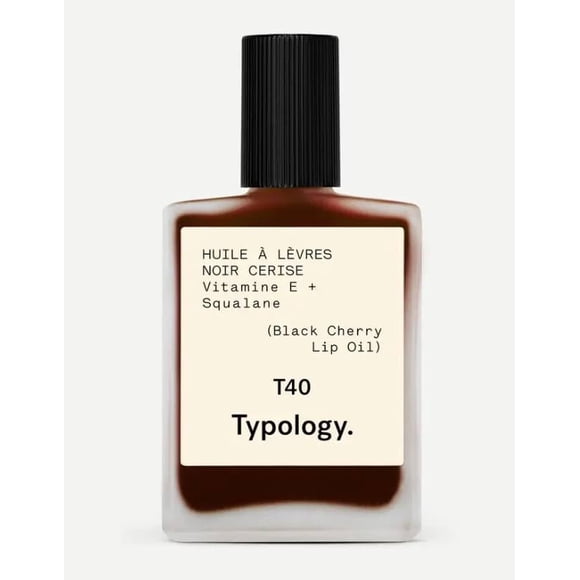 Typology Tinted Lip Oil - Mascarilla en hoja de cereza negra y arándanos coreanos premium de cortesía