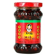 NineChef Bundle - Lao Gan Ma (LaoGanMa) Chili Sauces (Fried Chili In Oil 7.41oz 210g 1 Pack)+ 1 NineChef ChopStick