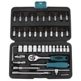 thumbnail image 4 of Spanner Socket Screwdriver Set Car Repair Ratchet Wrench Box Kit Hardware Tools 21834, 4 of 14