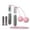 Pink, variant on CSChome Switchable Skipping Rope 1 Set Fitness Skipping Rope Calorie Counter & Weights Length Adjustable Strong Sports Jump Rope Weight Loss Professional