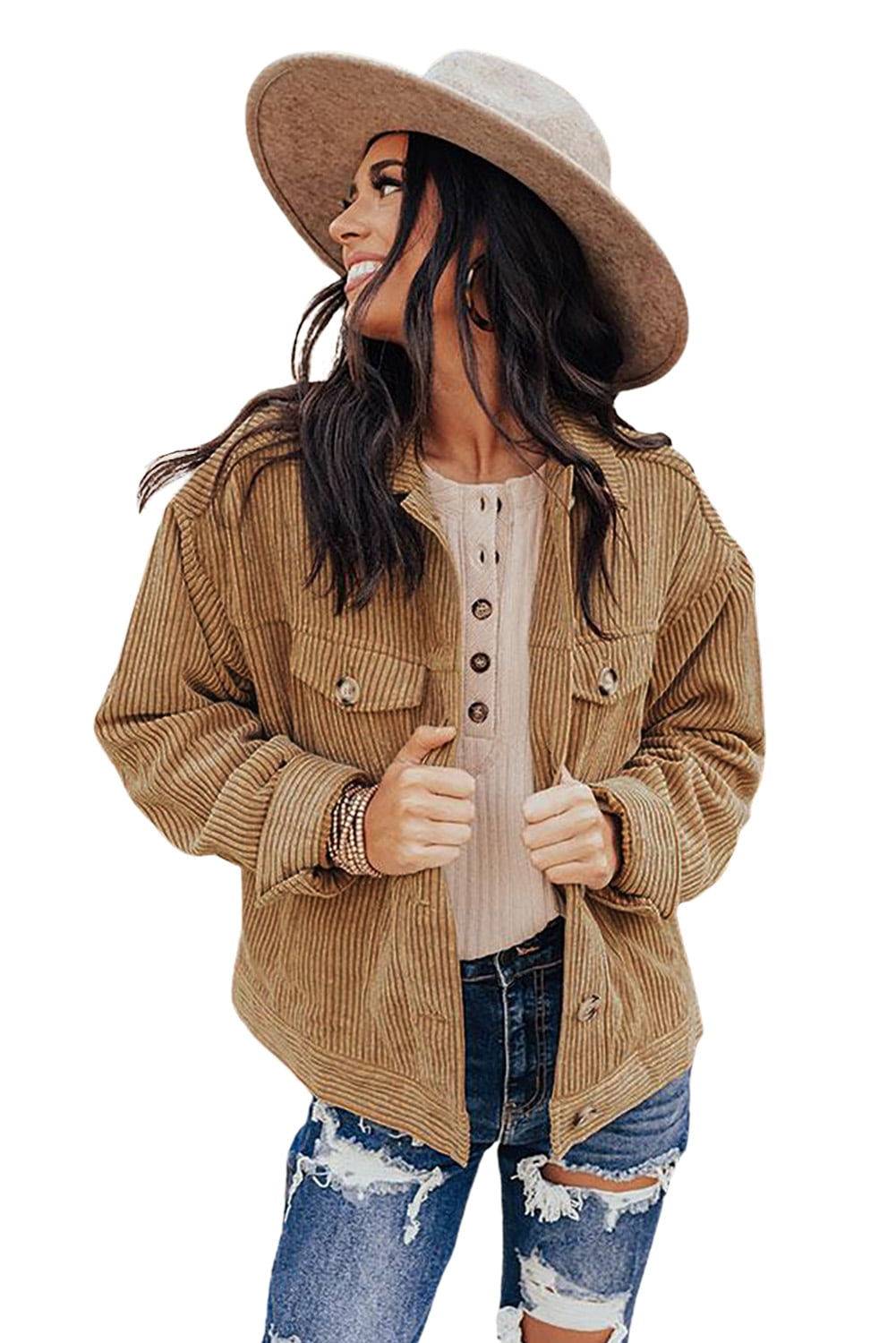 Corduroy Coats Women