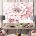 thumbnail image 2 of Designart - Indigold Shabby Peonies Pink - Farmhouse Gallery-wrapped Canvas, 2 of 2