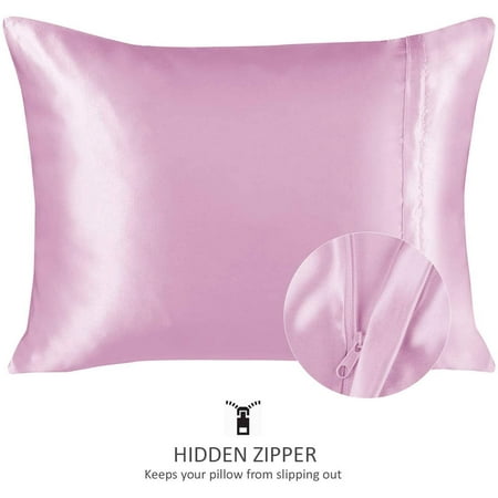 Luxury Satin Pillowcase for Hair and Skin Standard Satin Pillowcase ...