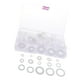 thumbnail image 5 of arande de nylon 250pcs O sel del surtido de Baoblaze Arandela de nylon blanco, 5 of 8