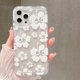 thumbnail image 4 of Compatible for iPhone 14 Pro Max Case Cute Hibiscus Flower Printed Clear Aesthetic Design Summer Floral with Woman Teen Gi, 4 of 4