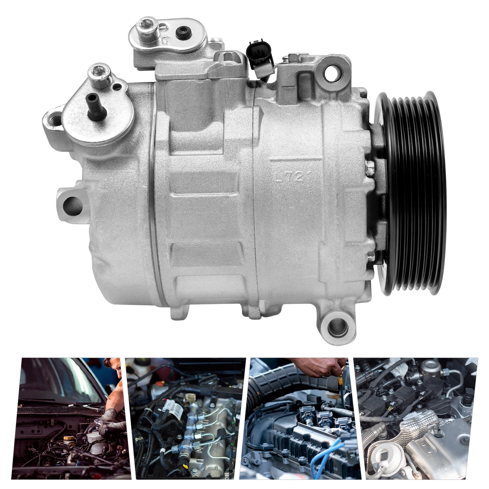 Air Conditioner Compressor W/ Clutch For BMW 325i 328i 330i 528i 525i 530i M3 2006 2007 2008 2009-2013