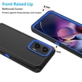 thumbnail image 4 of Njjex Motorola Moto G Stylus 5G 2024 Cases,Sturdy Phone Case for Moto G Stylus 5G 2024 6.5",Full-Body Shockproof Protection Heavy Duty Hard Plastic & Shock Rubber Bumper 3-in-1 Case Cover - Blue, 4 of 6