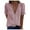 Pink, variant on Women's Pink XL Size Lace V Neck Short Sleeve Batik Top Soft Polyester For Everyday Casual Comfort