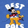 thumbnail image 3 of Mickey & Friends - Mickey & Pluto Best Pals Design - Toddler And Youth Short Sleeve Graphic T-Shirt, 3 of 5
