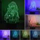 thumbnail image 2 of Lámpara acrílica Rgb 3d Anime violeta Evergarden Control remoto 7/16 cambio de Color Usb luz de noche decoración del hogar lámpara de mesa cumpleaños/regalo de Navidad violeta Feliz Sencillez, 2 of 4