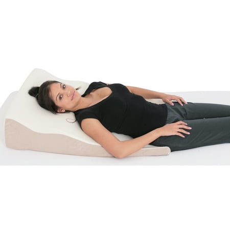 Deluxe Comfort Back and Body Contour Body Wedge - High Quality Memory Foam - Contours Perfectly - Provide Instant Relief and Comfort - Body