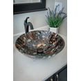 thumbnail image 6 of Natural Pebble Pattern Glass Vessel Sink, 6 of 8