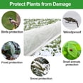 thumbnail image 5 of Antifreeze Floating Row Cover 10' × 52' Non-woven Fabric Plant Cover Greenhouse Frost Protection, 5 of 11