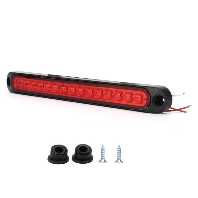 Strip Tail Light,10V‑30V 15LED Brake Turn Brake Lamp Bar Turn Signal Light Built to Last