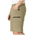 thumbnail image 3 of CHGBMOK Mens Hiking Cargo Shorts Quick Dry Lightweight Summer Casual Shorts for Men Work Golf Outdoor Pockets, 3 of 7