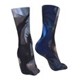 thumbnail image 7 of Salouo Black And Blue Lightning Dragon Pattern Fun Novelty Crew Socks,Casual Athletic Socks Neutral Socks, 7 of 7