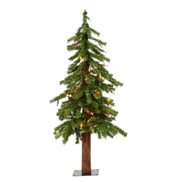 Vickerman Artificial Christmas Tree 3' x 22.5" Natural Alpine Tree 191