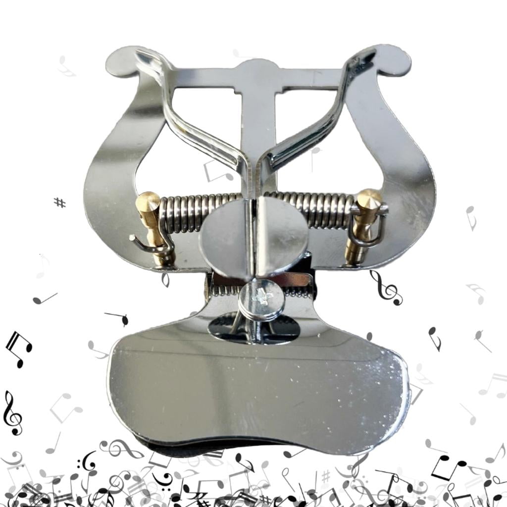 Metal Trombone Music Sheet Clip Wind Instrument Trombone Sheet Music Stand