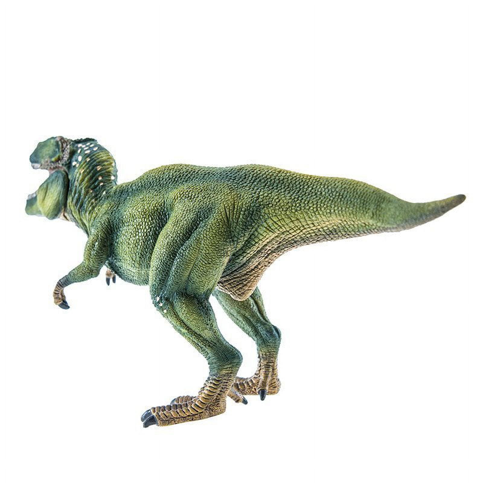 Schleich Dinosaurs Tyrannosaurus Rex - King of the Dinosaurs Tyrannosaurus  Rex Toy with TRex Chomping Action Jaw, Dino World Action Figure for Boys