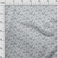 thumbnail image 3 of oneOone Tissu Polyester Spandex Gris Clair Matériel de Robe de Mer Tissu Imprimé Tissu au Mètre 56 Pouces de Large, 3 of 4