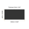 thumbnail image 2 of Uxcell 20" x 41" x 0.02" Magnetic Dry Erase Board Blackboard Sticker Flexible, Black 1 Roll, 2 of 6